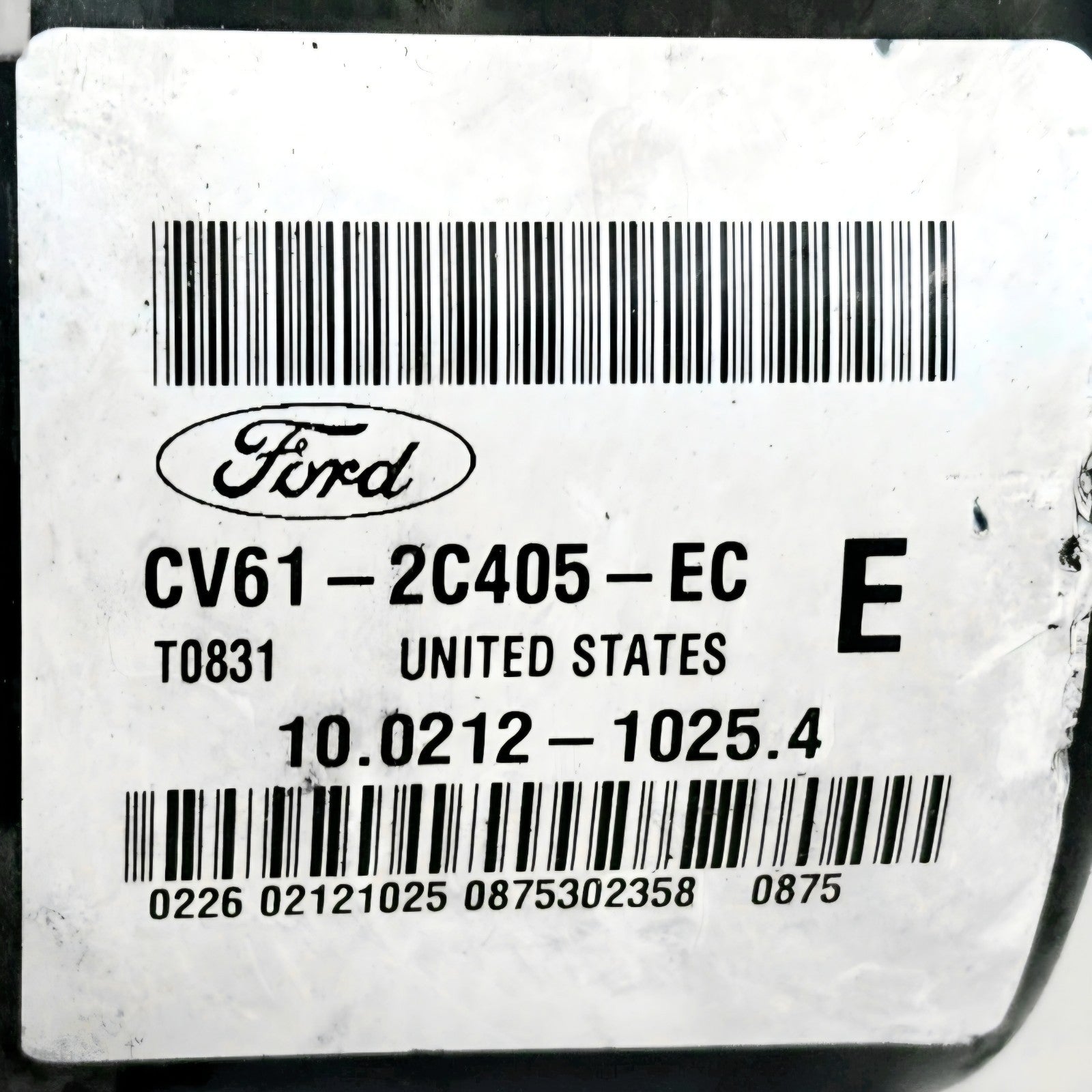 OEM 2015 Ford Escape, from 03/12/15, ABS Pump Assembly Control Brake Anti-Lock