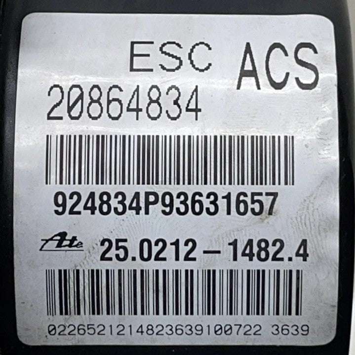 OEM, Genuine 2010 Cadillac SRХ ABS Anti-Lock Brake Accumulator Pump Module Unit