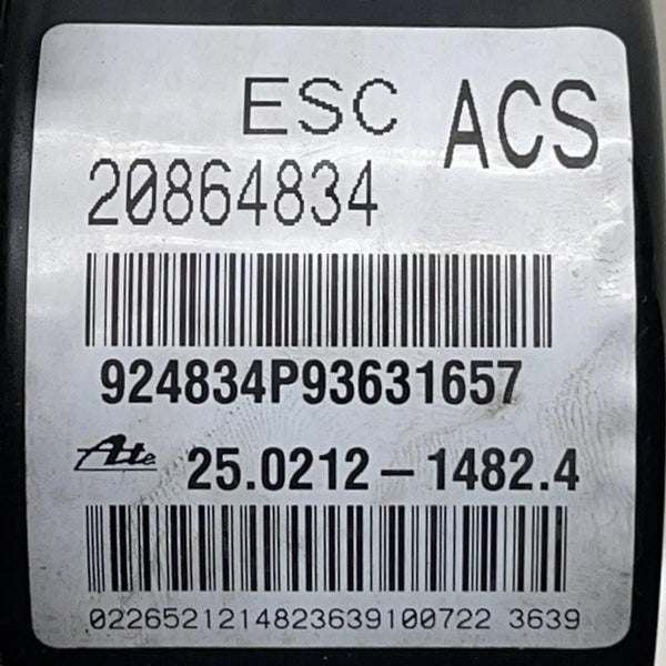 OEM, Genuine 2010 Cadillac SRХ ABS Anti-Lock Brake Accumulator Pump Module Unit
