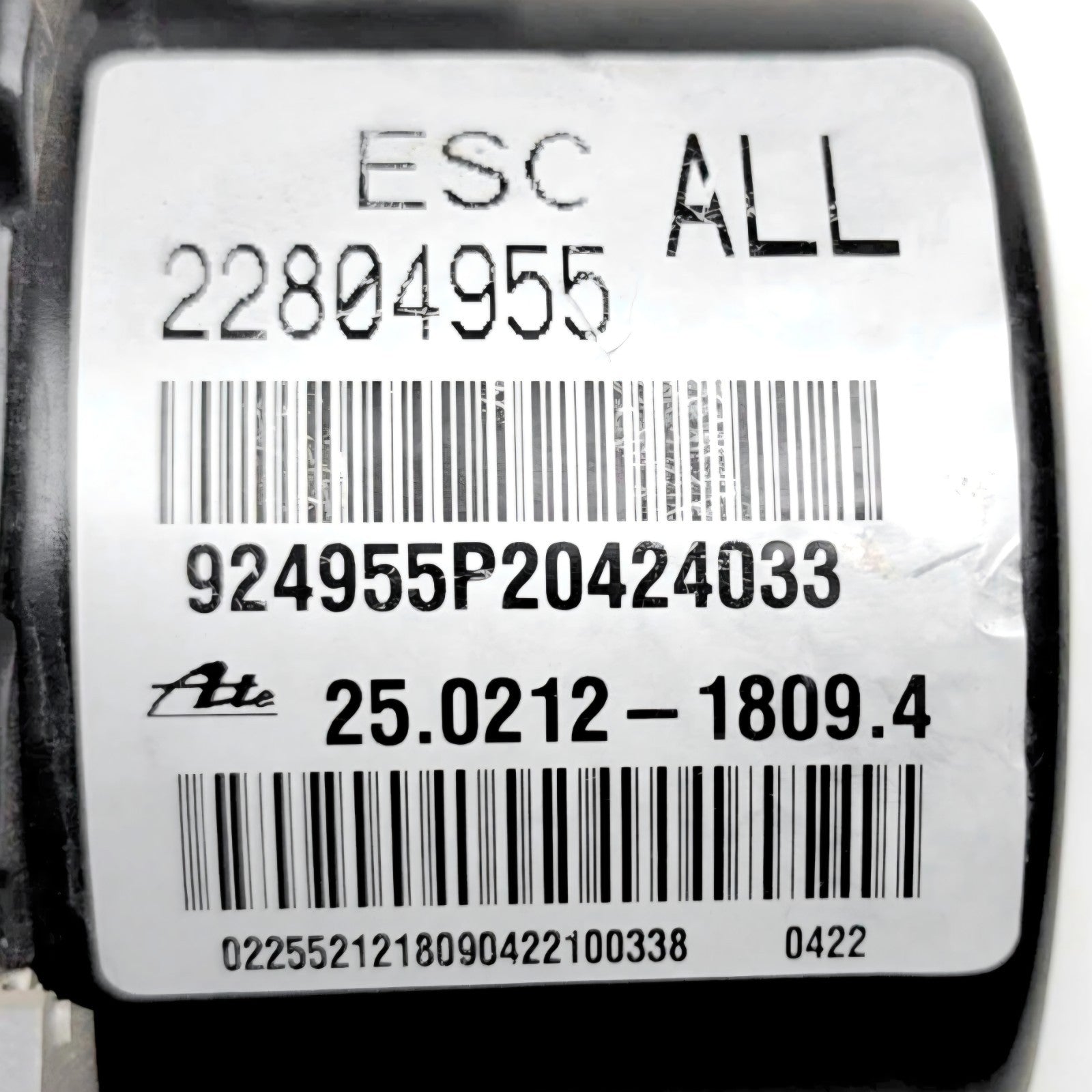 OEM 2012 Chevrolet Equinox/ GMC Terrain Anti-lock Brake Pump Assembly ABS Part