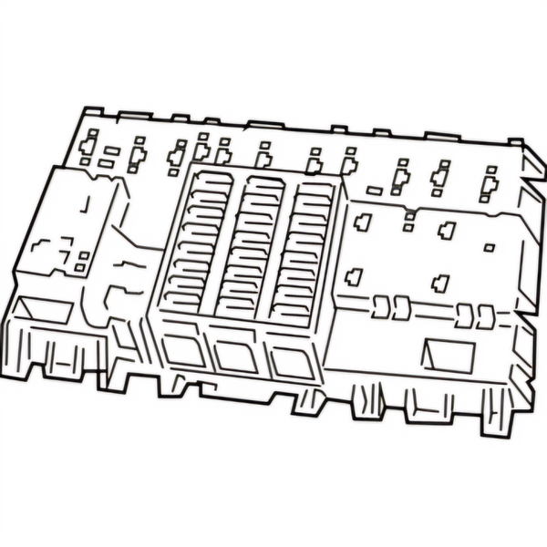 OEM 04-06 Pontiac GTO Cabin Fuse Box Fusebox Junction Block Instrument Module