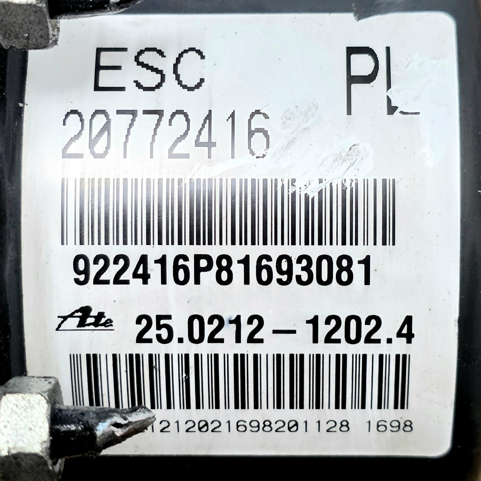 OEM 2009 Chevrolet Colorado/GMC Canyon, Anti-lock Brake Pump Assembly ABS Part