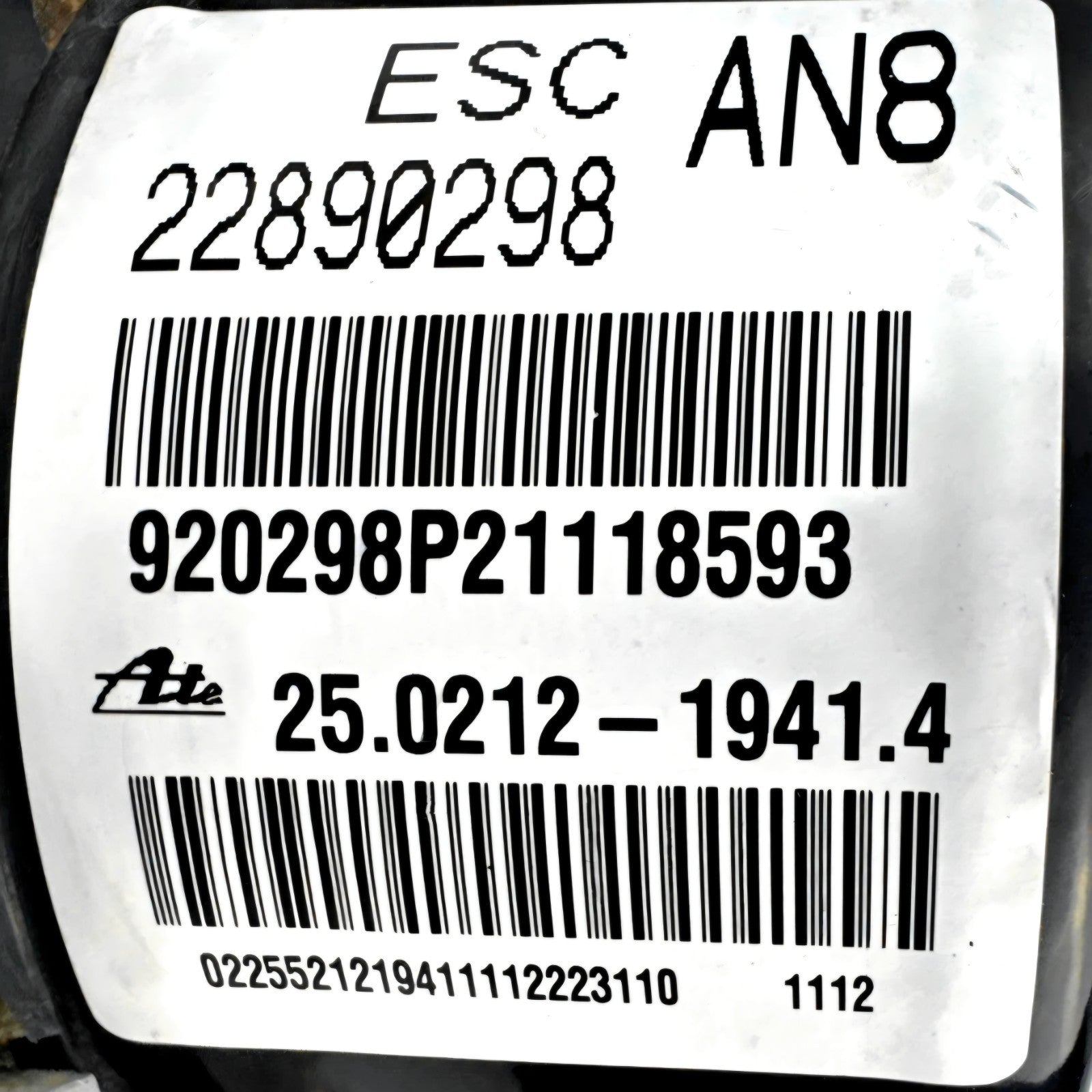 OEM 2012 Chevrolet Equinox/ GMC Terrain Anti-lock Brake Pump Assembly ABS Part