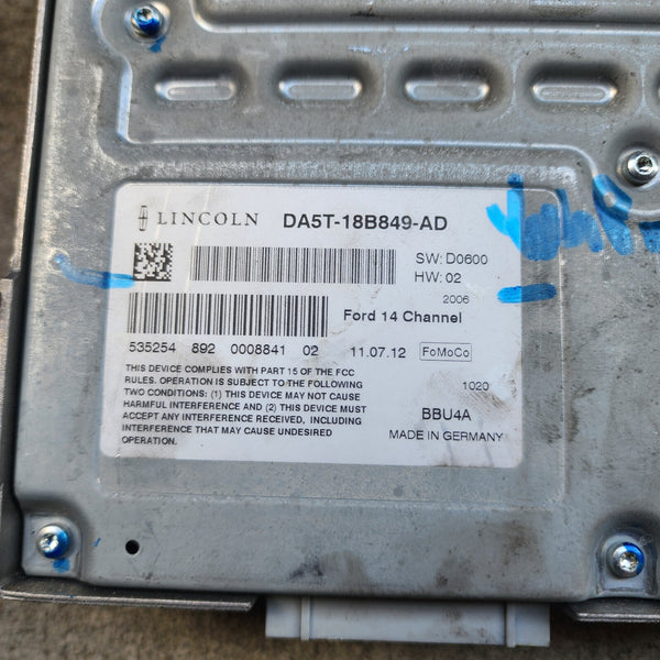OEM Amplifier AMP Premium Sound System Radio Lincoln MKS/MKT/Navigator 13-16