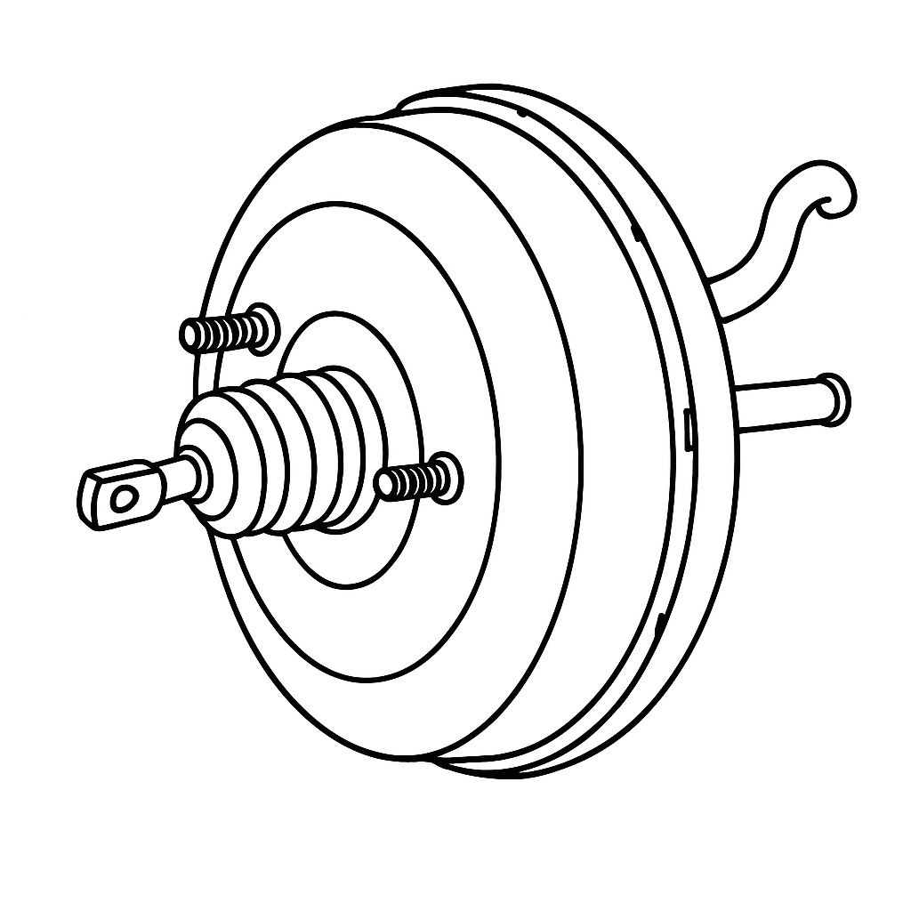 OEM 09-12 Escape/Mariner Hybrid, Brake Booster Assembly Power Vacuum Booster