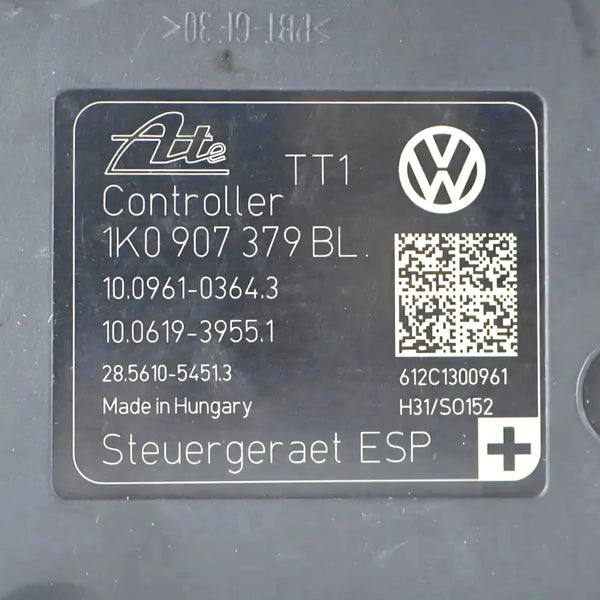 OEM 12-14 VW Jetta/Passat/A3, Brake Anti-Lock Module Part ABS Pump Assembly