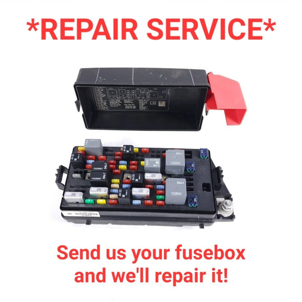 *REPAIR SERVICE* 08-11 Cadillac DTS/Buick Lucerne Fusebox Repair Reman Fuse Box