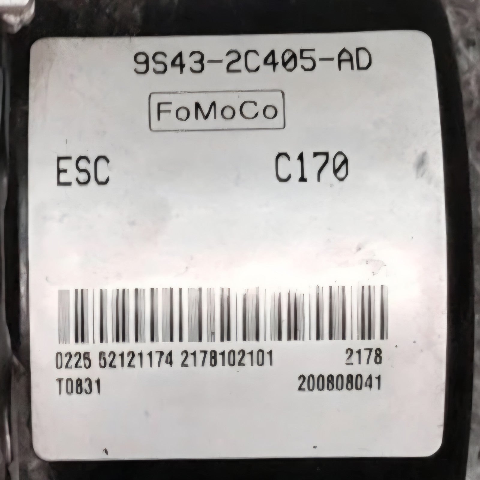 OEM 2009 Ford Focus, thru 12/08, ABS Pump Assembly Control Brake Anti-Lock